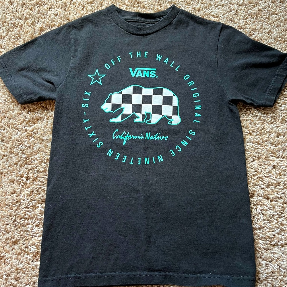 Boys Vans Tshirt-size small